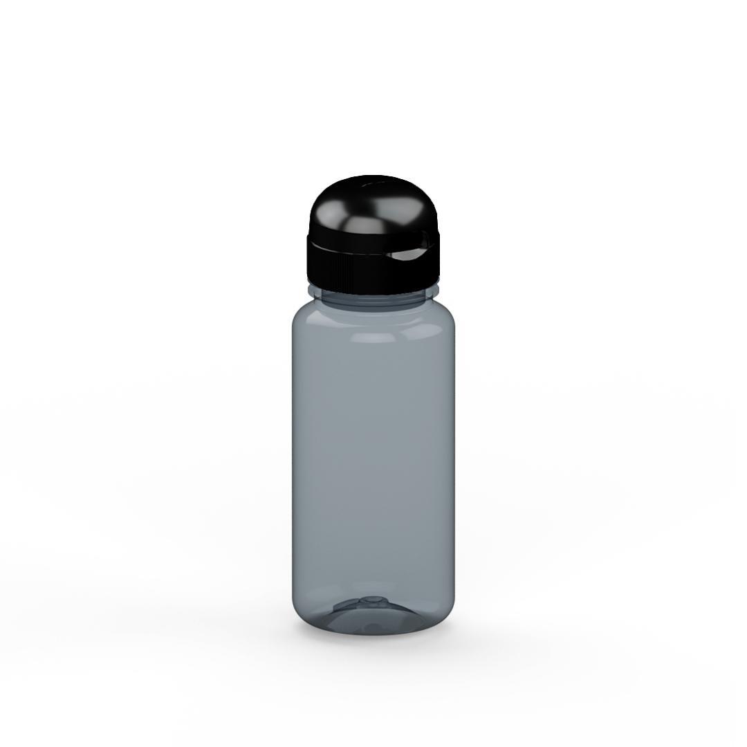 Trinkflasche ´Sports´ grau-transparent 0,4 l, RPET