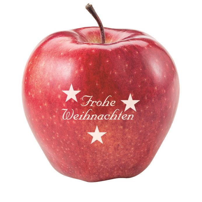 LogoFrucht Apfel Weihnachten