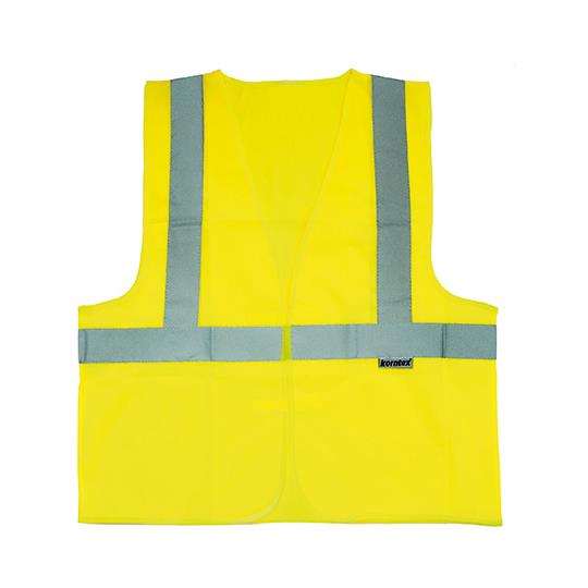 Safety Vest With 3 Reflective Stripes