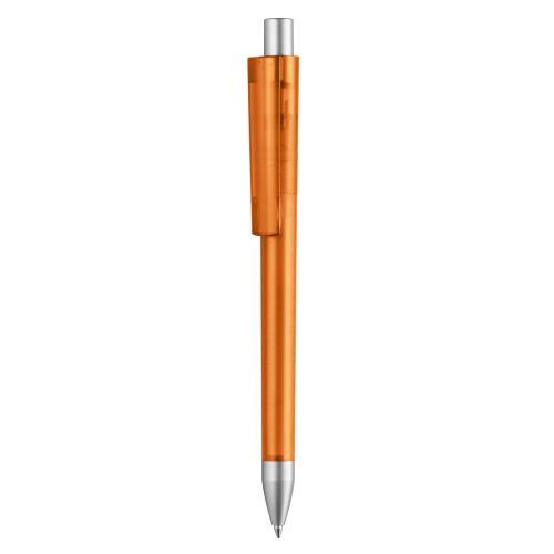 Kugelschreiber ´Cloud frost Silver´ - tieforange