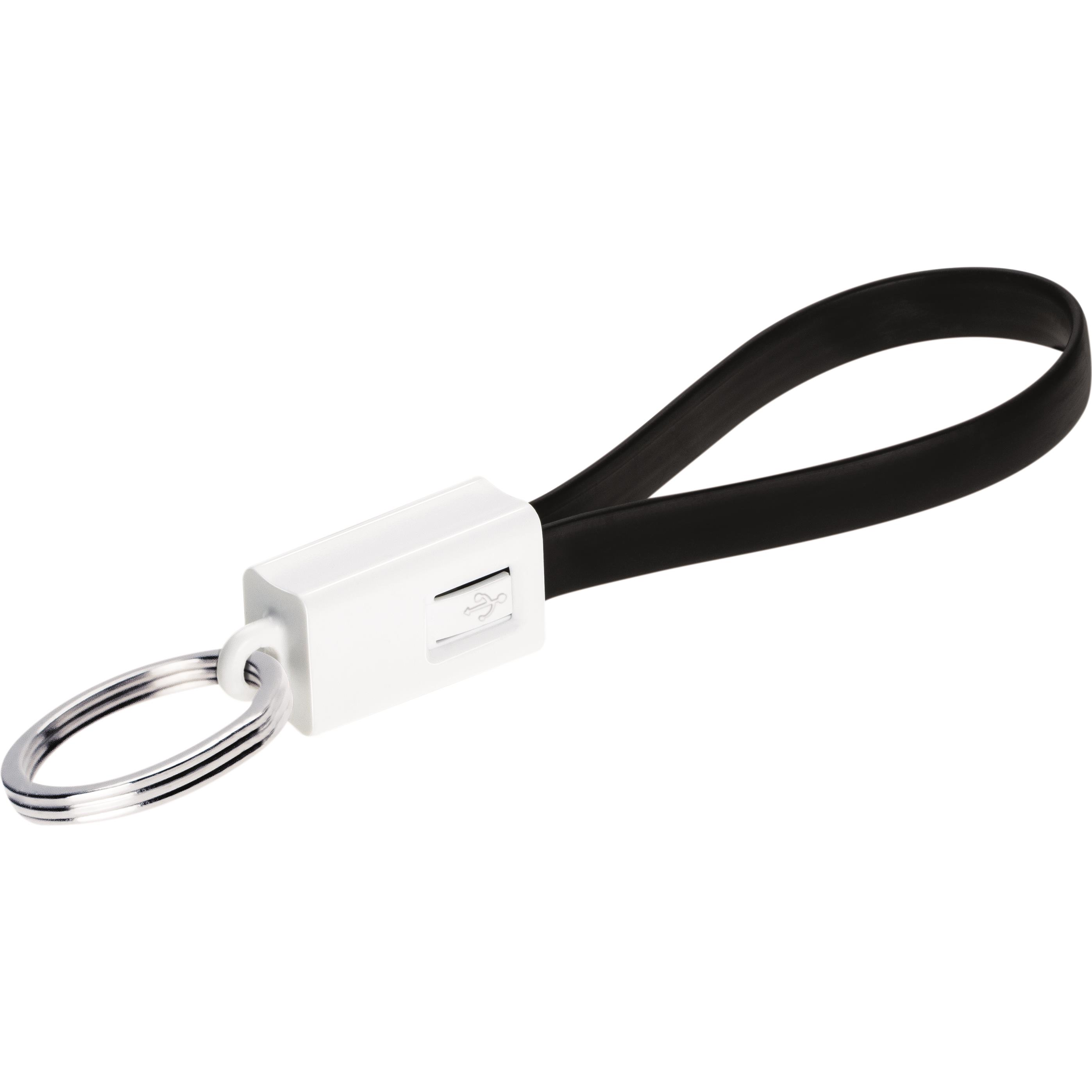 Schlüsselanhänger Micro-USB-Kabel