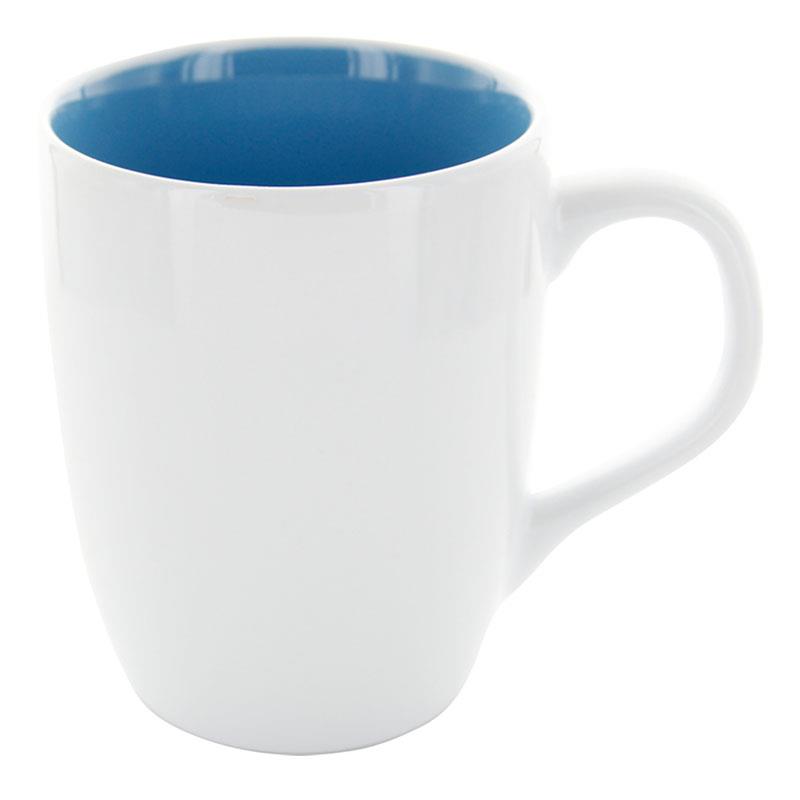 Tasse Frieda weiß/blau, Kaffeetasse