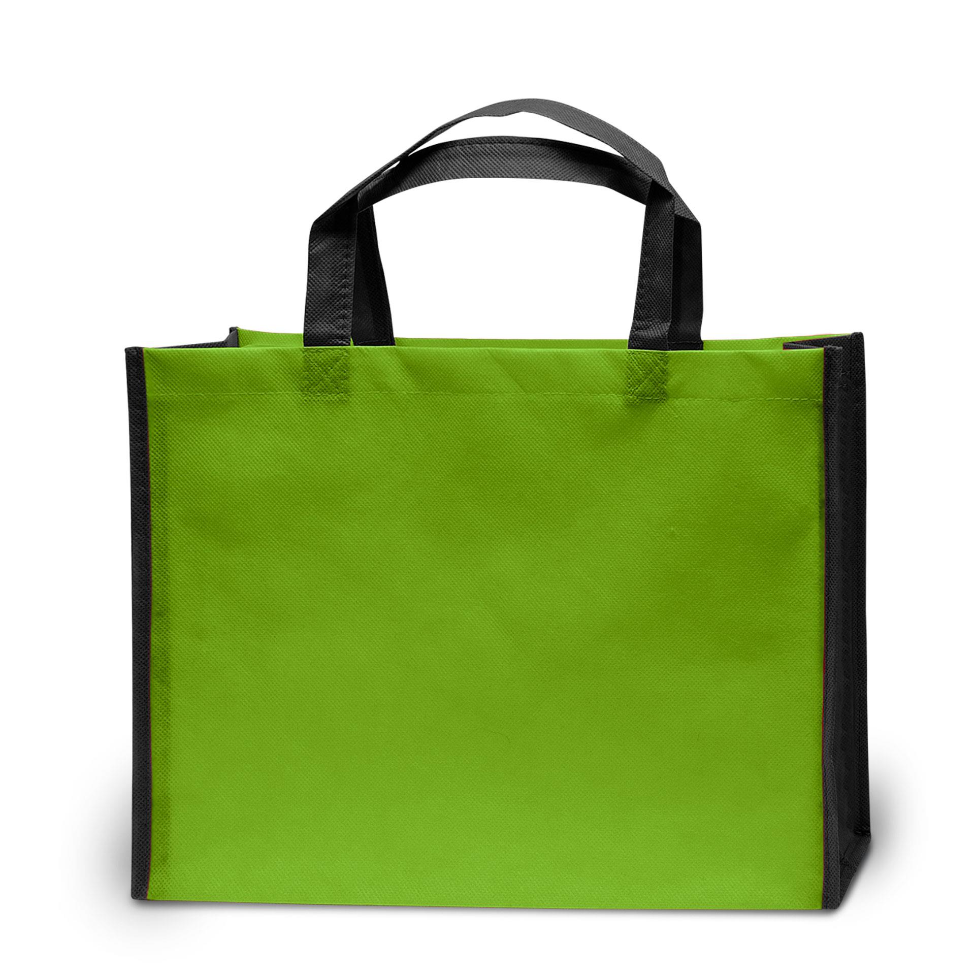 BERGEN - Tote bag with bottom and side folds