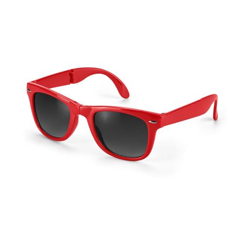 Faltbare Sonnenbrille Rot